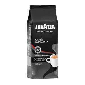 Caffe Espresso beans-Lavazza Arabica medium roast coffee beans-Full flavoured, smooth and rich espresso