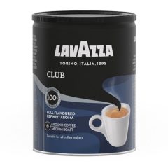 Club Tin-Lavazza Arabica medium roast ground coffee-Espresso with golden crema, intense flavour and delicate aroma